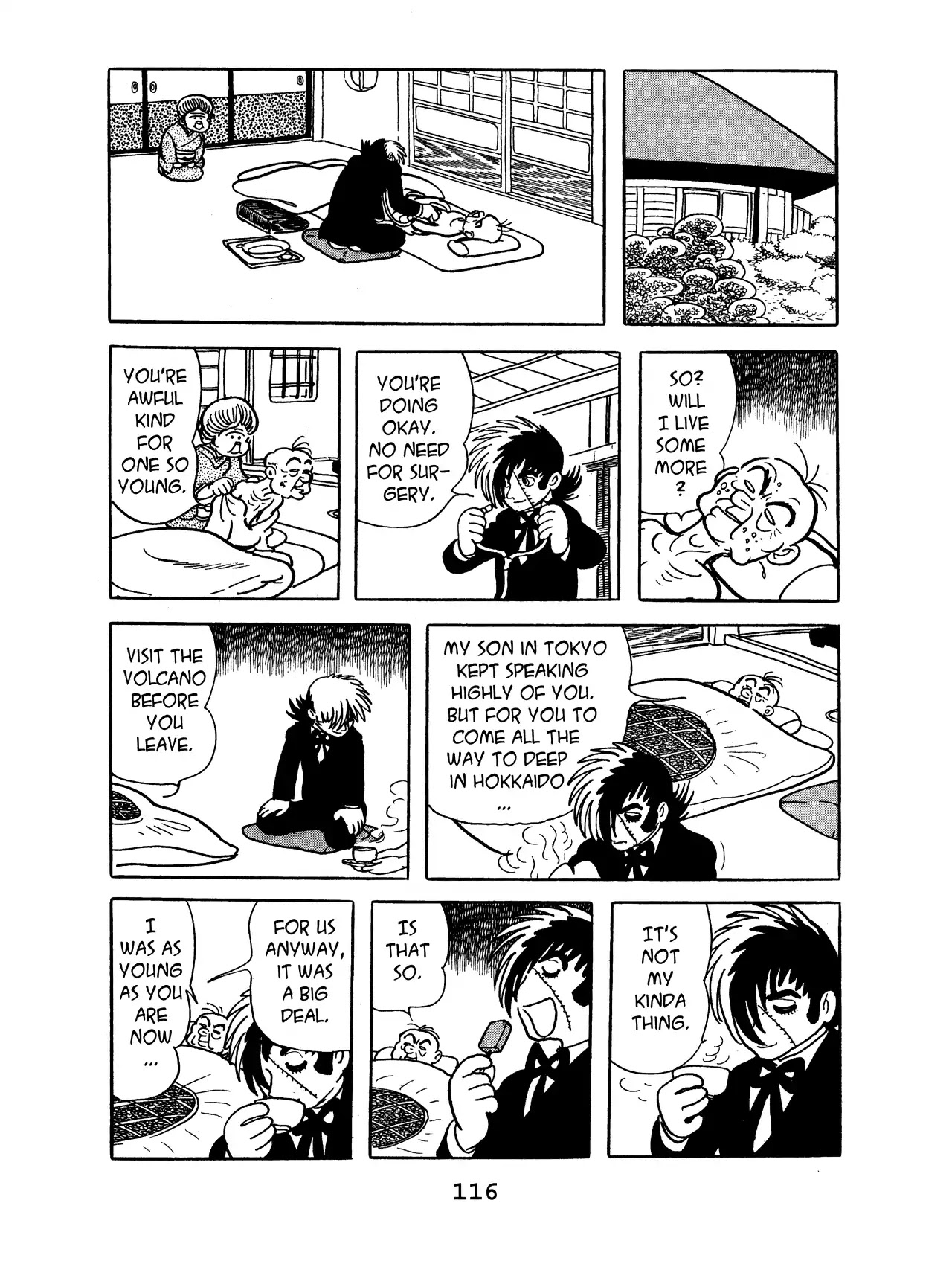 Black Jack Chapter 11.6 page 8 - Vol.11 Chapter 6: Showa Shinzan