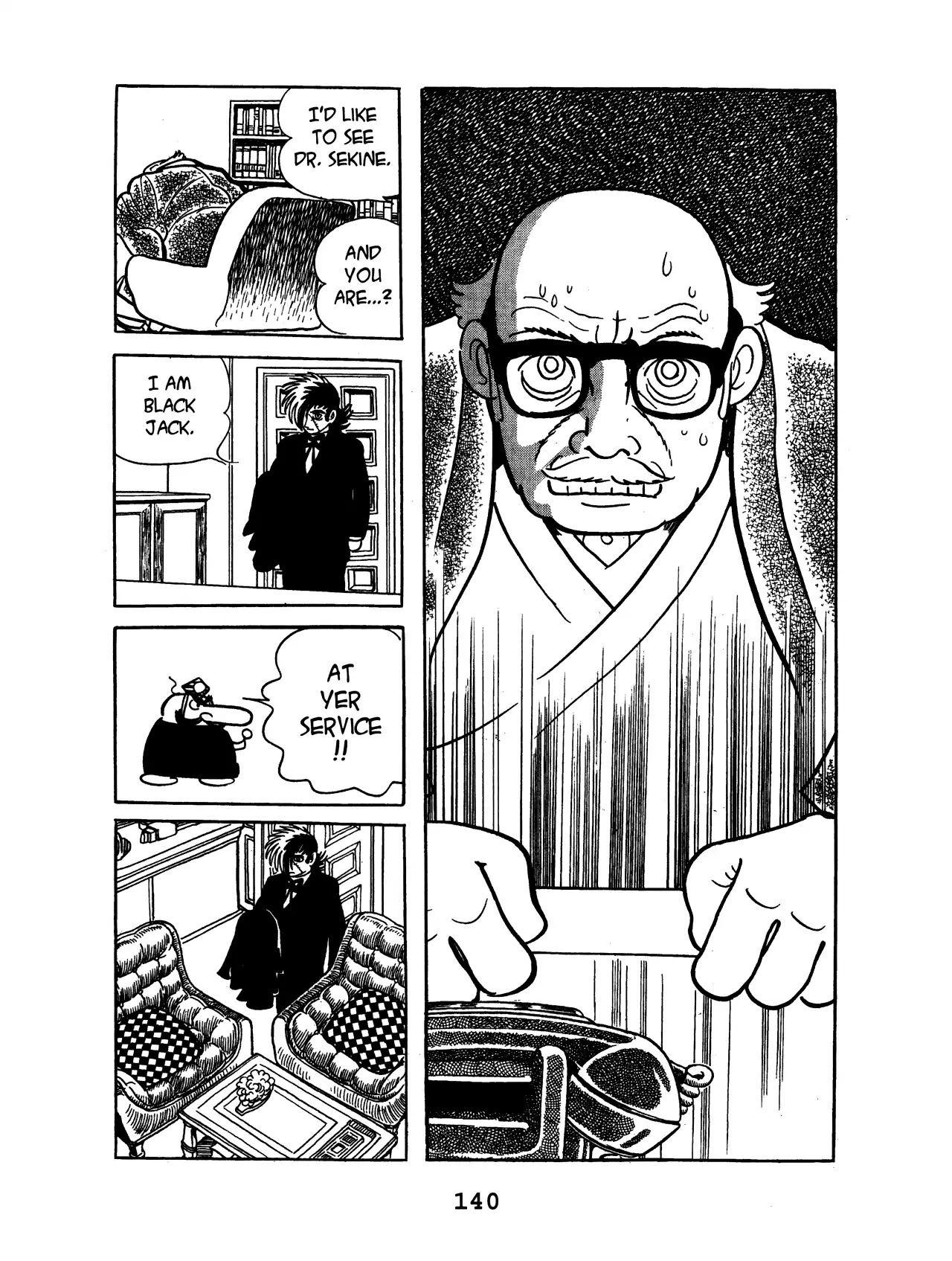 Black Jack Chapter 11.7 page 10 - Vol.11 Chapter 7: Visitor in The Snow