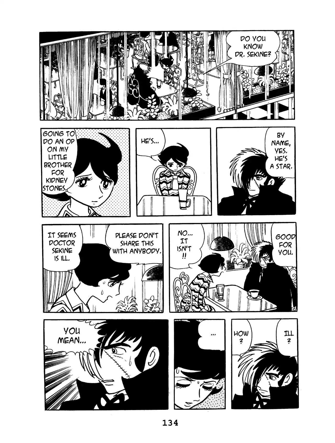 Black Jack Chapter 11.7 page 4 - Vol.11 Chapter 7: Visitor in The Snow