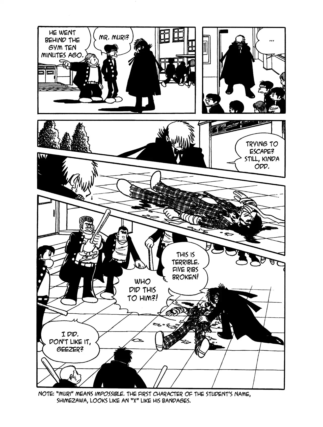 Black Jack Chapter 11.9 page 11 - Vol.11 Chapter 9: Talk