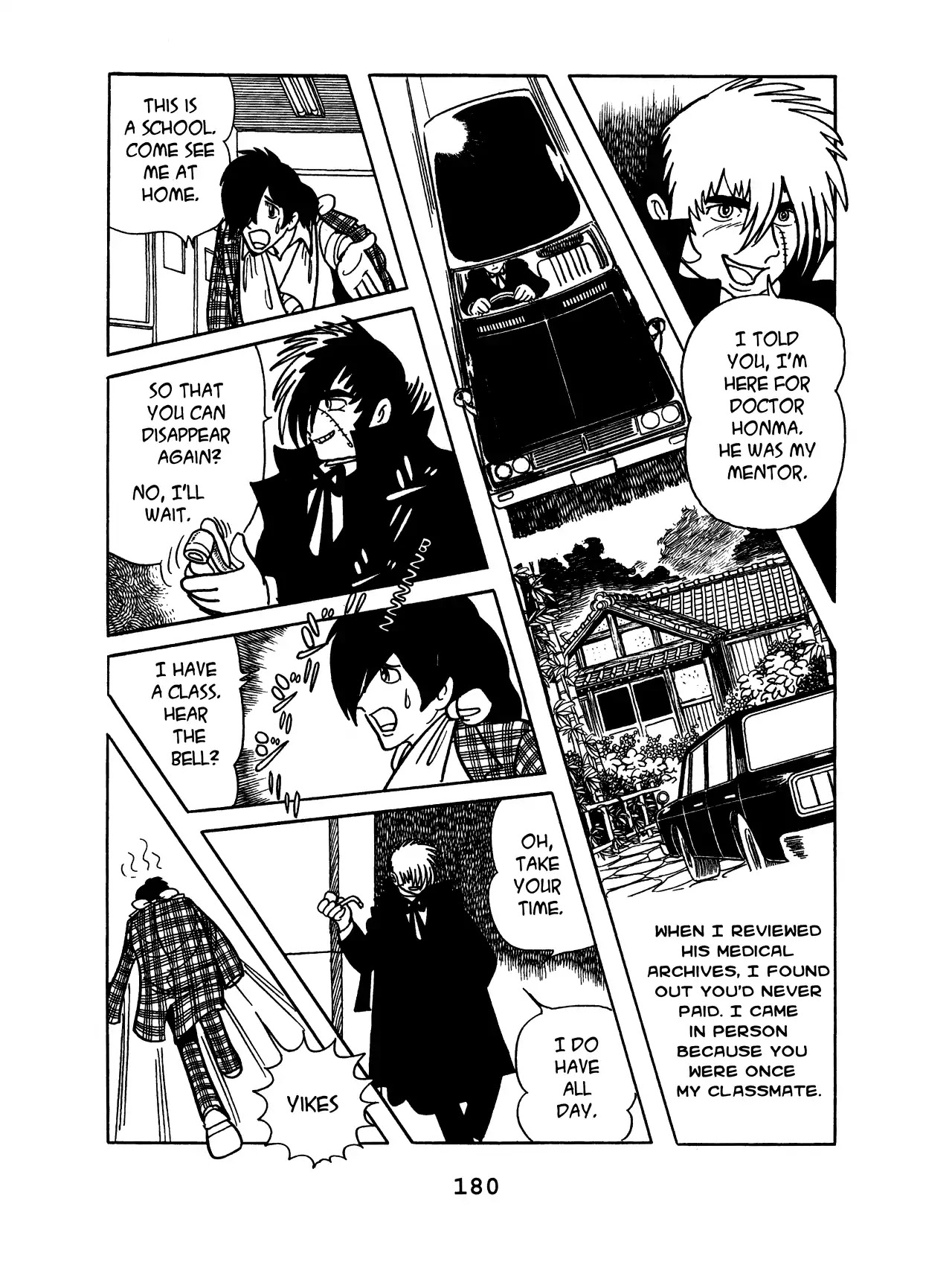 Black Jack Chapter 11.9 page 8 - Vol.11 Chapter 9: Talk