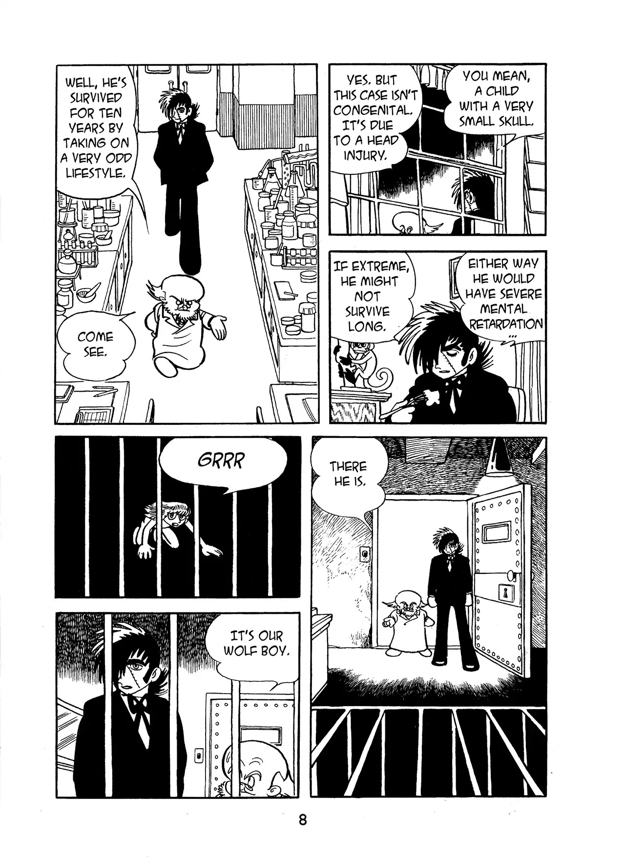 Black Jack Chapter 12.1 page 10 - Vol.12 Chapter 1: Wildcat Boy