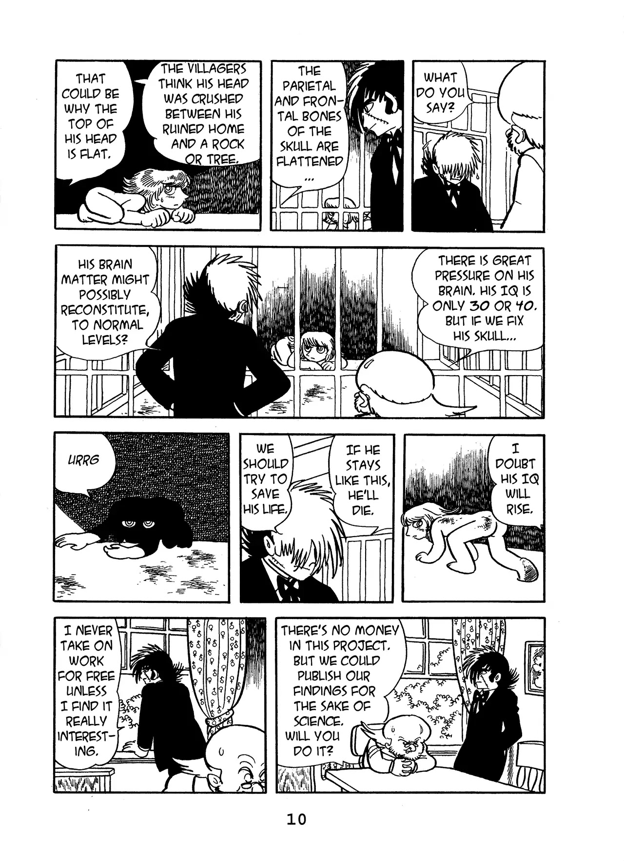 Black Jack Chapter 12.1 page 12 - Vol.12 Chapter 1: Wildcat Boy