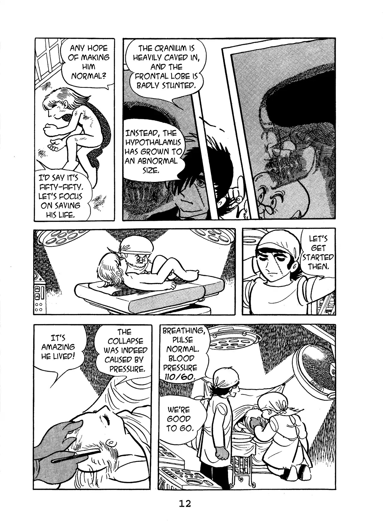 Black Jack Chapter 12.1 page 14 - Vol.12 Chapter 1: Wildcat Boy