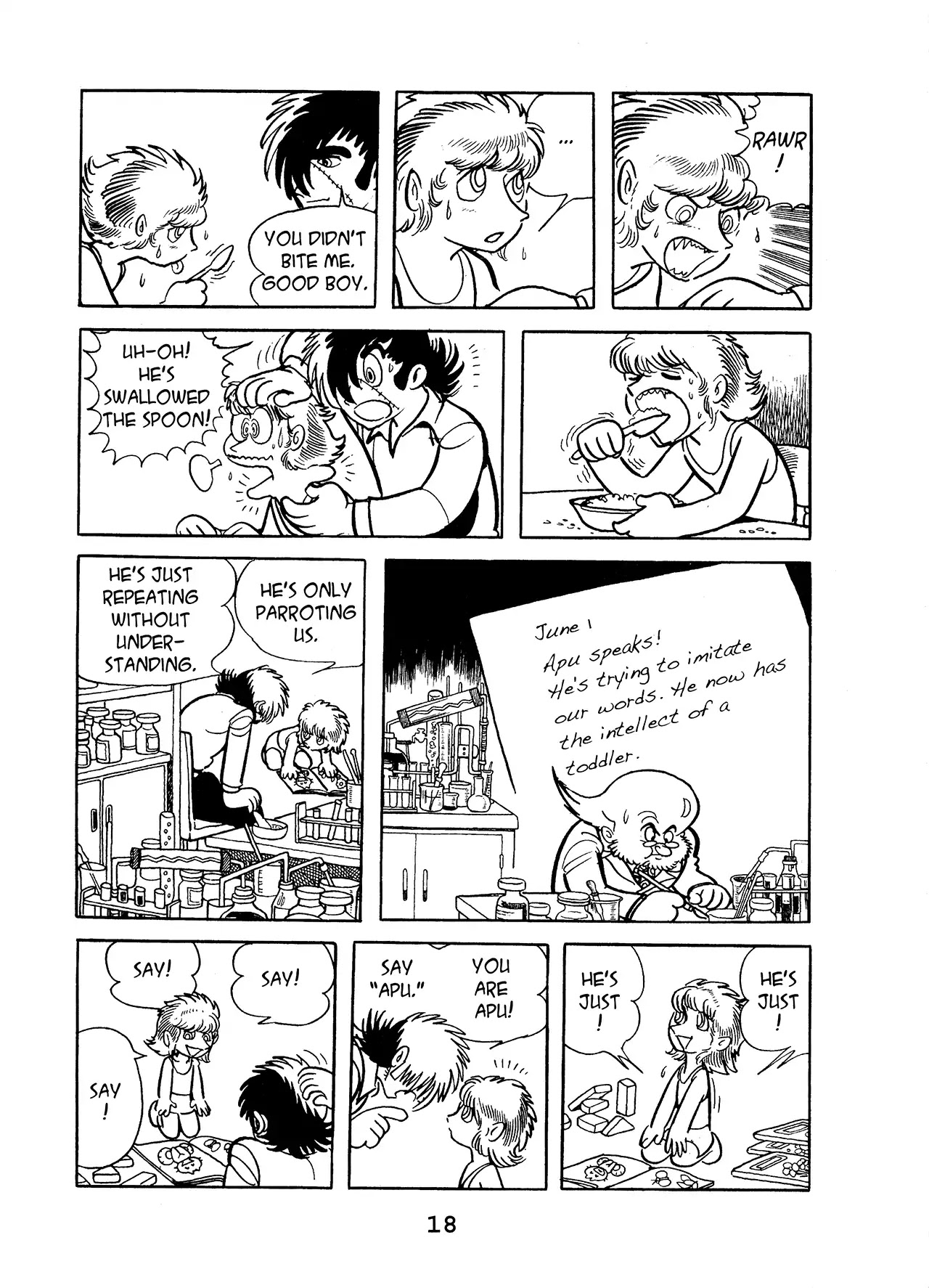 Black Jack Chapter 12.1 page 20 - Vol.12 Chapter 1: Wildcat Boy