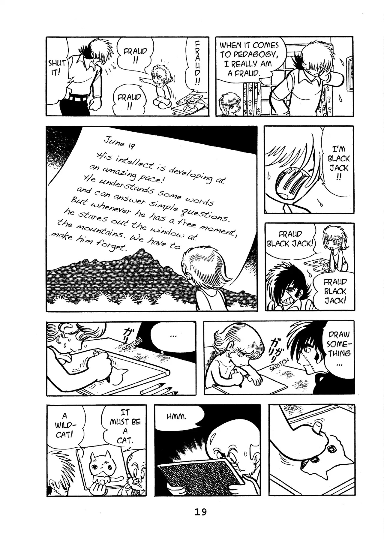 Black Jack Chapter 12.1 page 21 - Vol.12 Chapter 1: Wildcat Boy