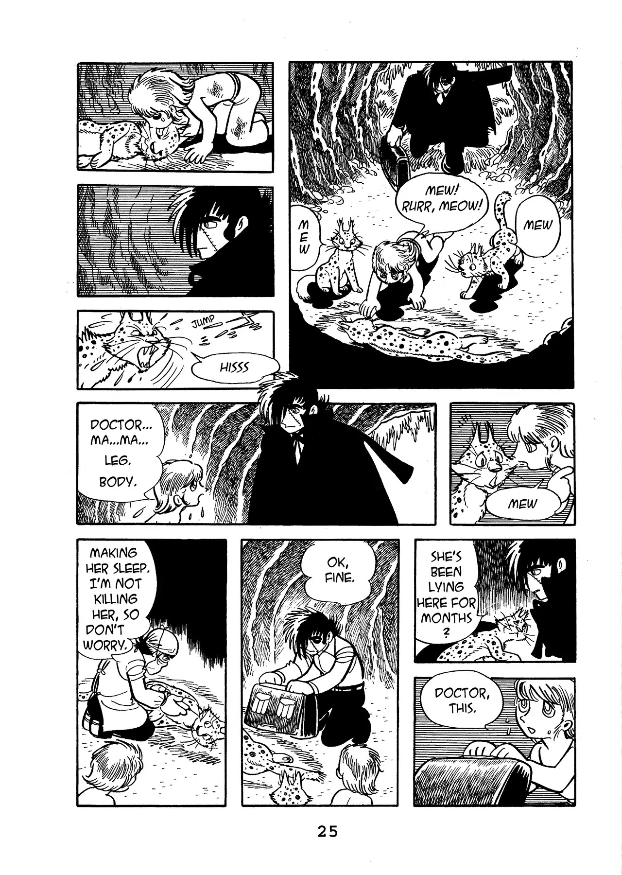 Black Jack Chapter 12.1 page 27 - Vol.12 Chapter 1: Wildcat Boy