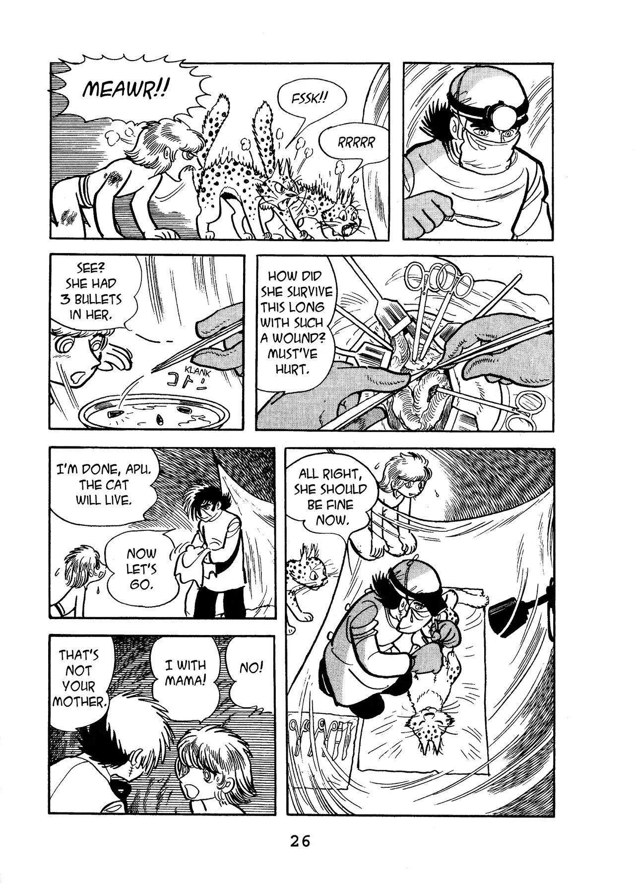Black Jack Chapter 12.1 page 28 - Vol.12 Chapter 1: Wildcat Boy
