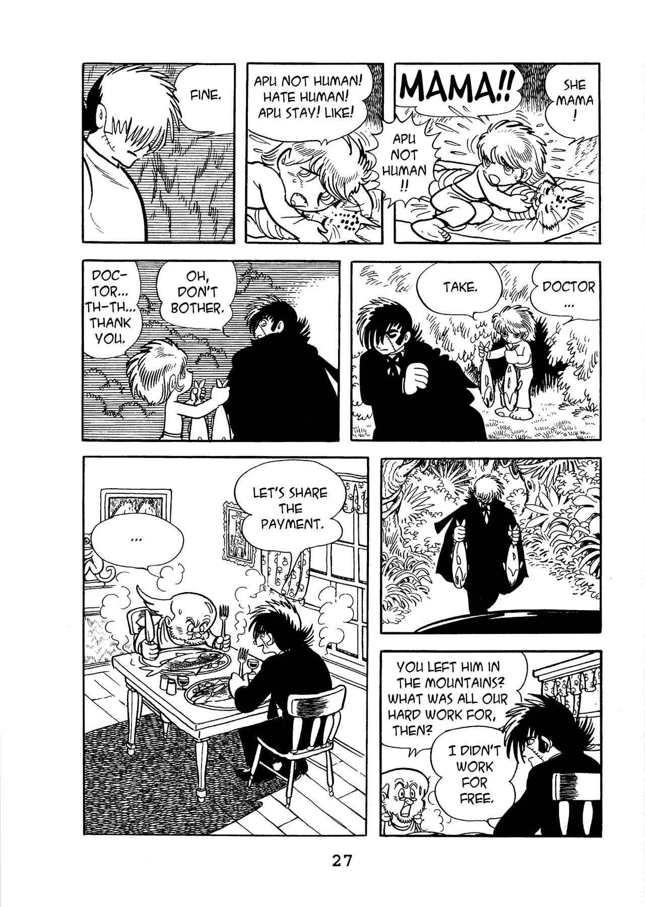 Black Jack Chapter 12.1 page 29 - Vol.12 Chapter 1: Wildcat Boy