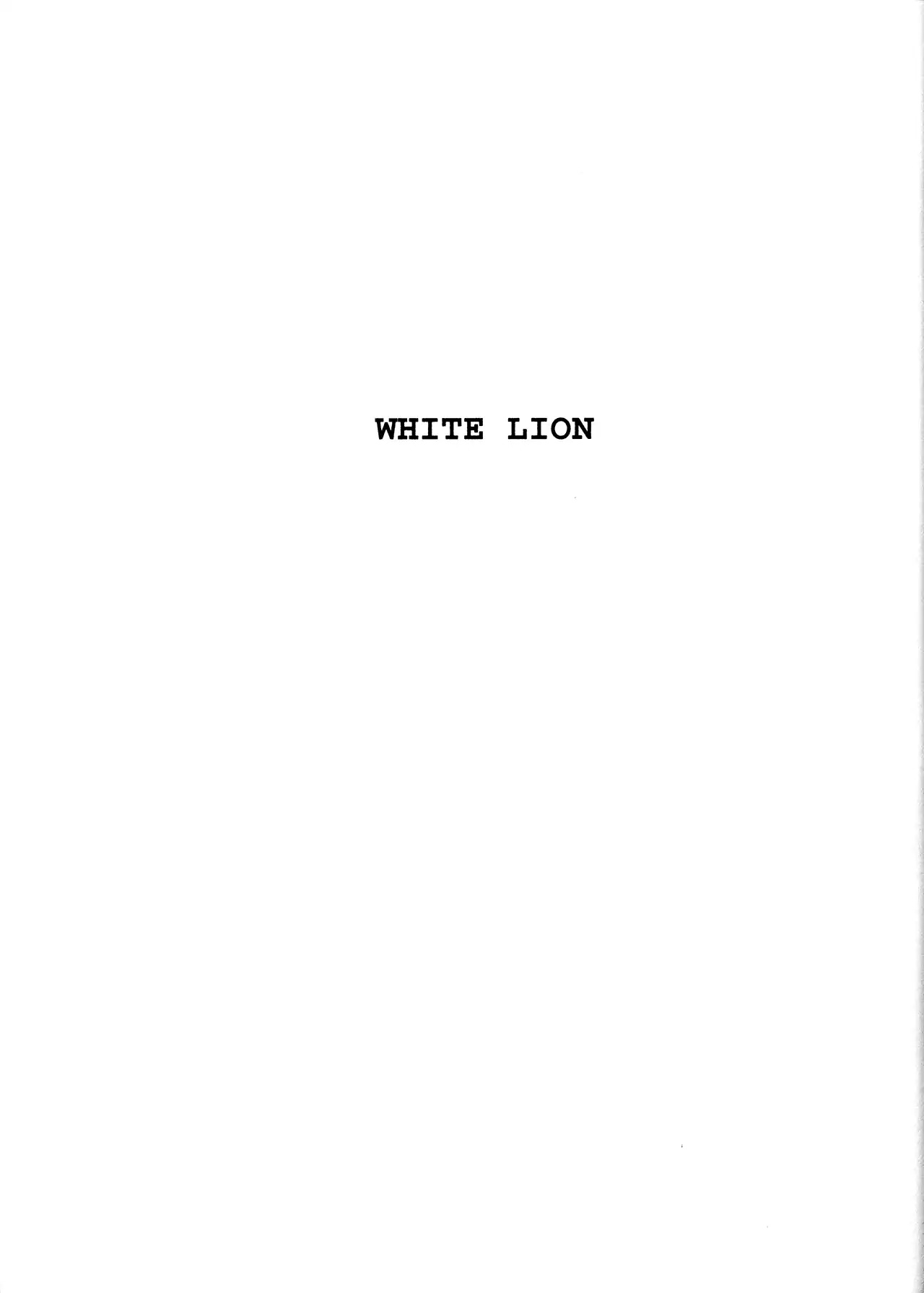 Black Jack Chapter 12.4 page 1 - Vol.12 Chapter 4: White Lion