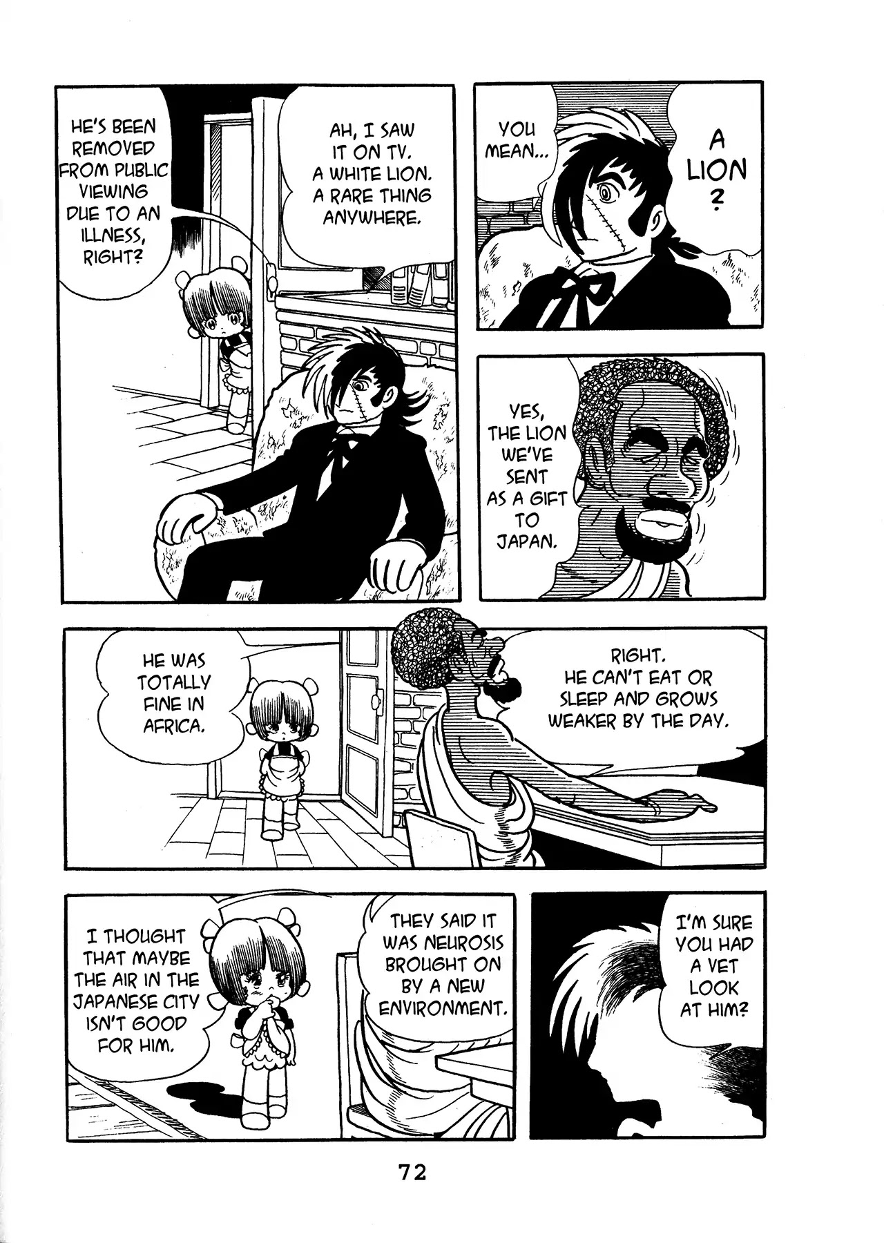 Black Jack Chapter 12.4 page 4 - Vol.12 Chapter 4: White Lion