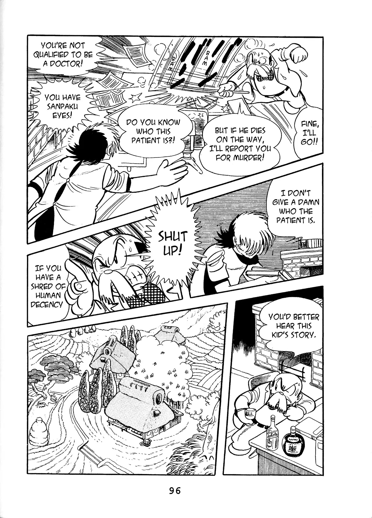 Black Jack Chapter 12.5 page 10 - Vol.12 Chapter 5: Tatsu The Outie