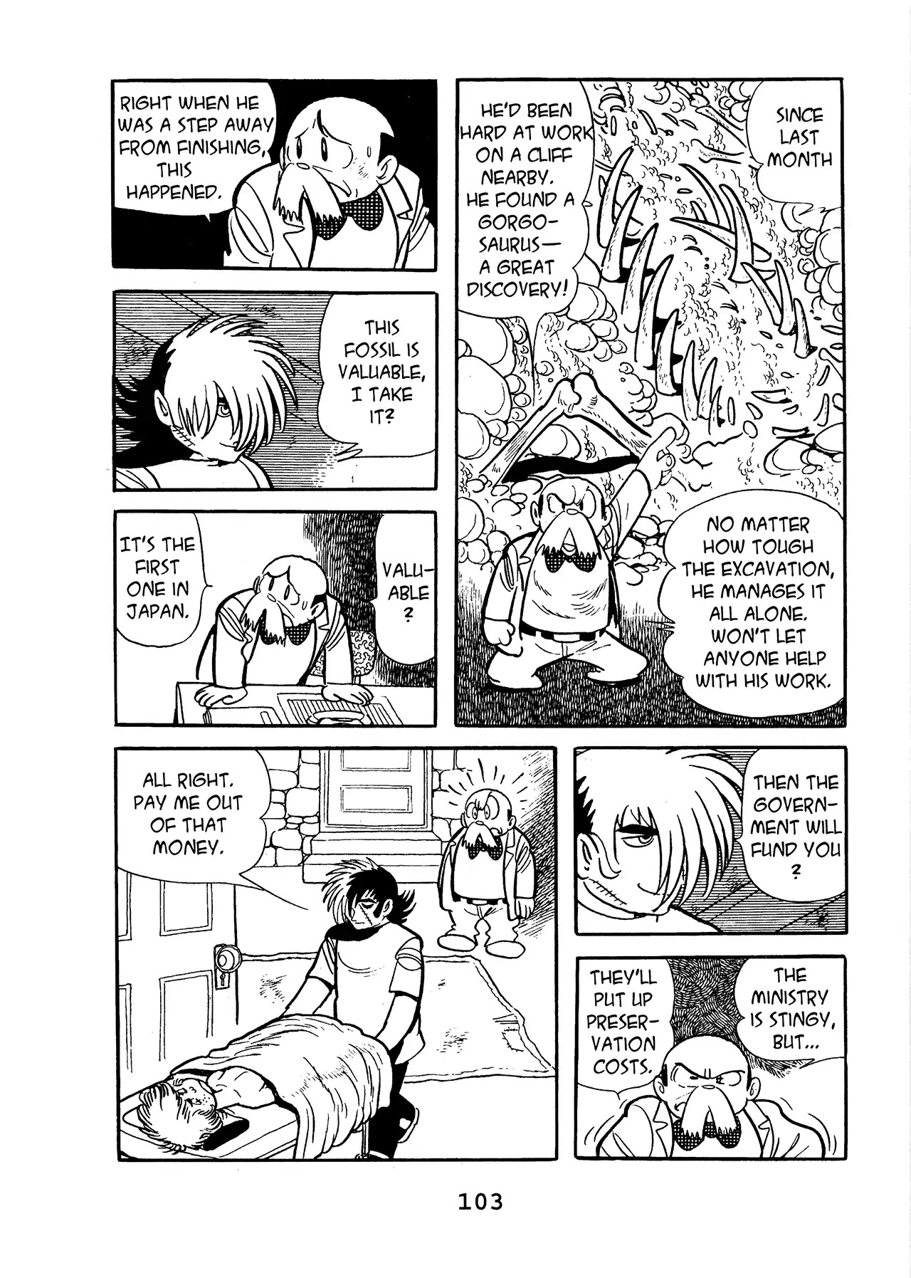 Black Jack Chapter 12.5 page 17 - Vol.12 Chapter 5: Tatsu The Outie