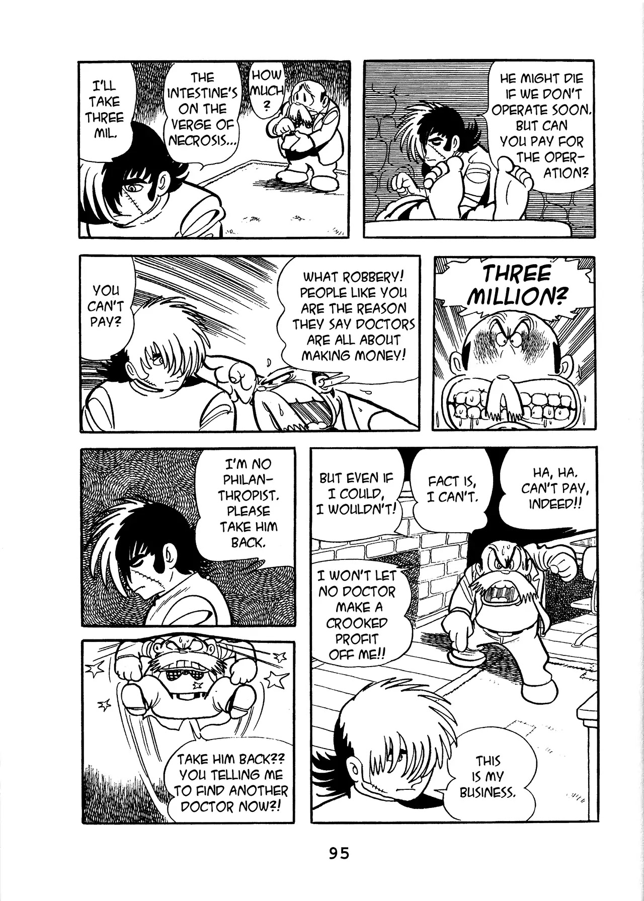 Black Jack Chapter 12.5 page 9 - Vol.12 Chapter 5: Tatsu The Outie
