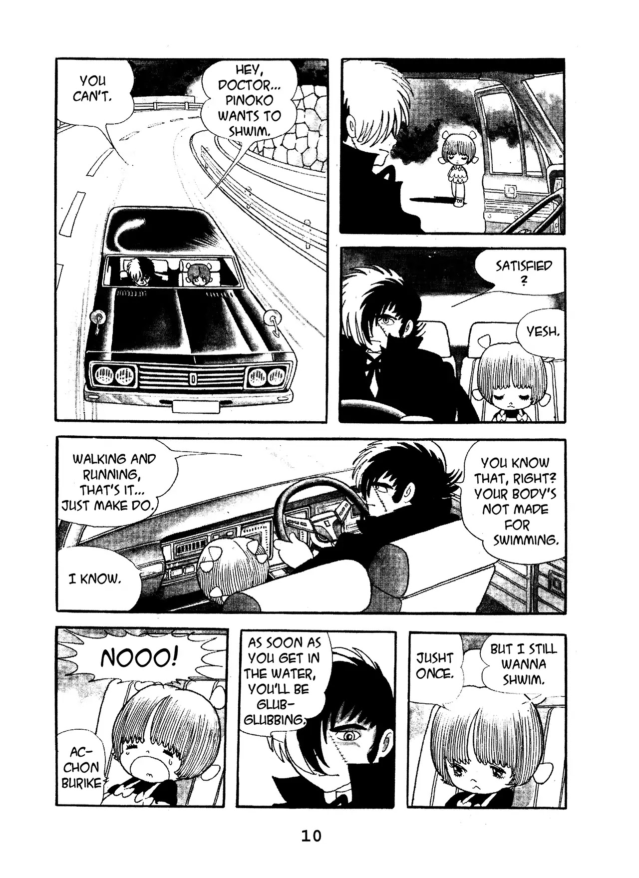 Black Jack Chapter 13.1 page 10 - Vol.13 Chapter 1: Water and The Badness