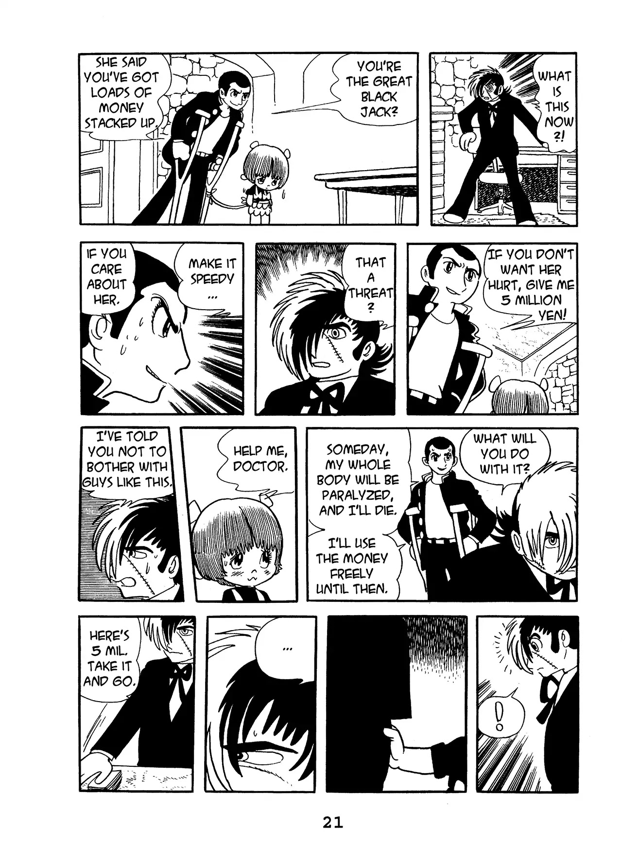 Black Jack Chapter 13.1 page 21 - Vol.13 Chapter 1: Water and The Badness
