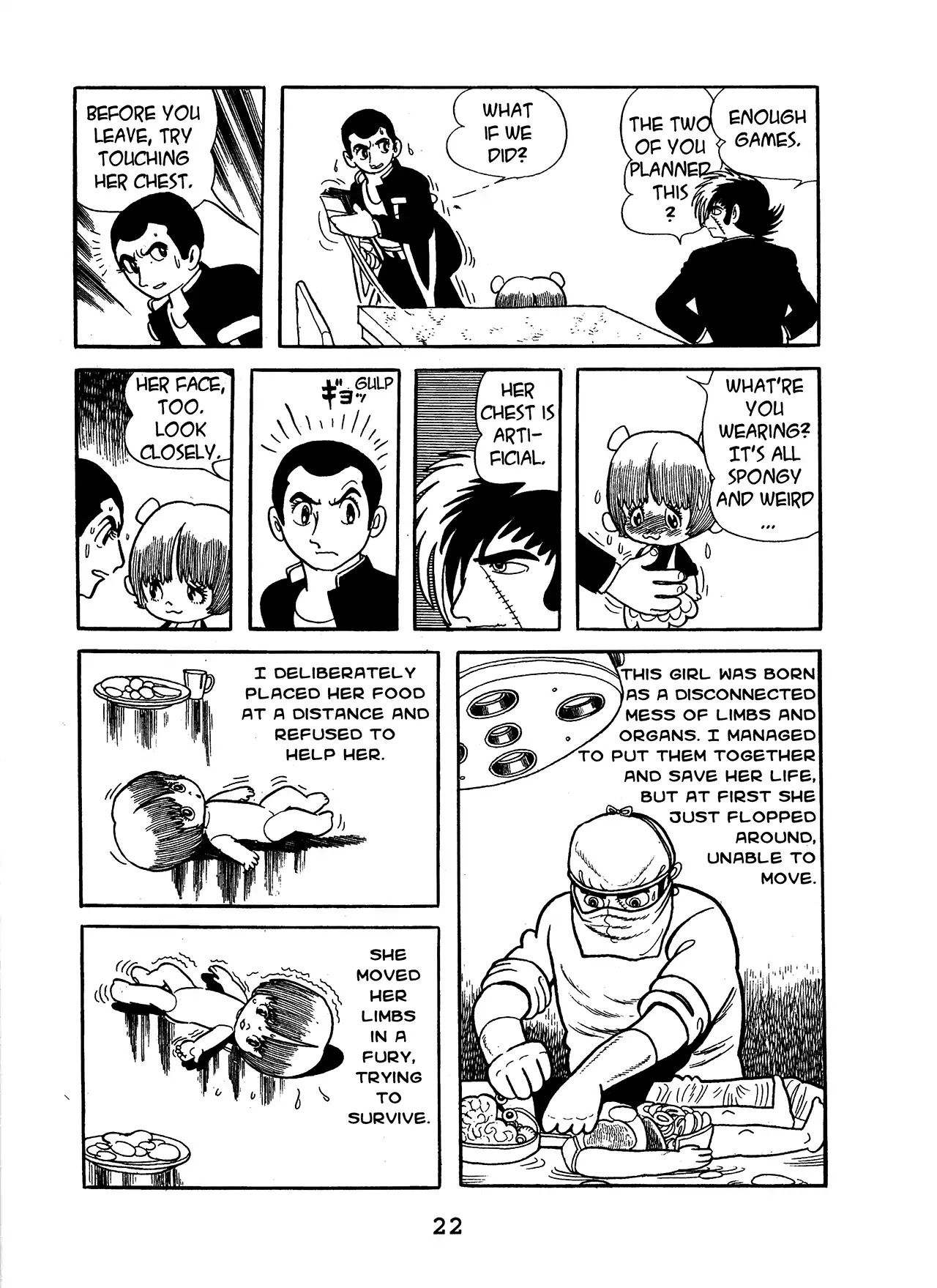 Black Jack Chapter 13.1 page 22 - Vol.13 Chapter 1: Water and The Badness
