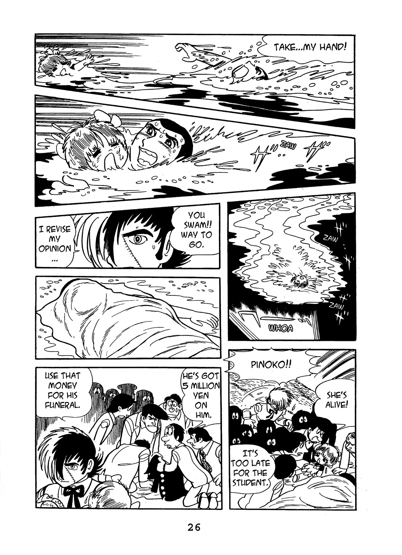 Black Jack Chapter 13.1 page 26 - Vol.13 Chapter 1: Water and The Badness