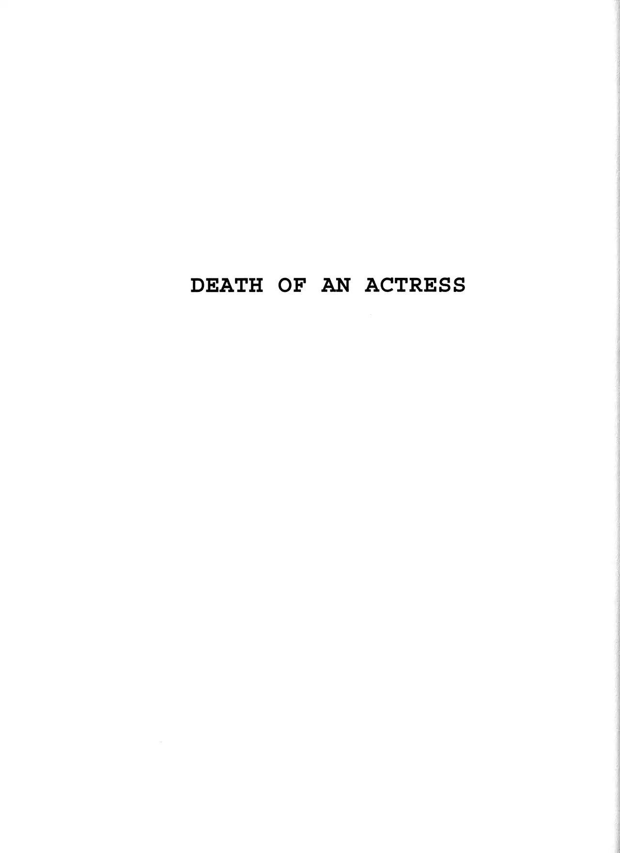 Black Jack Chapter 13.3 page 1 - Vol.13 Chapter 3: Death of An Actress