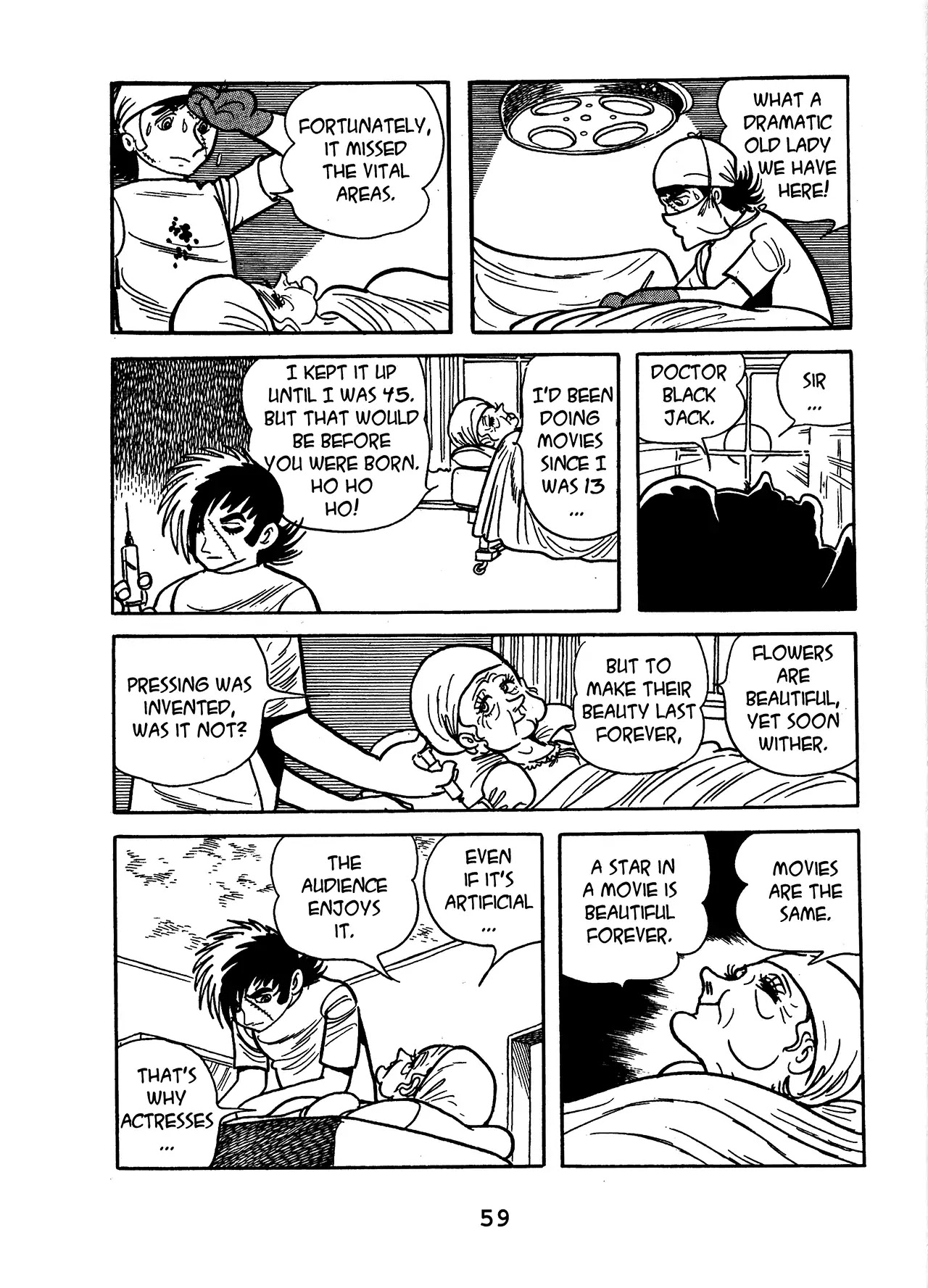 Black Jack Chapter 13.3 page 11 - Vol.13 Chapter 3: Death of An Actress