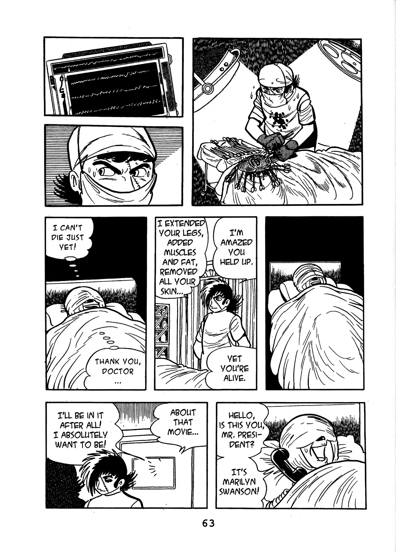 Black Jack Chapter 13.3 page 15 - Vol.13 Chapter 3: Death of An Actress