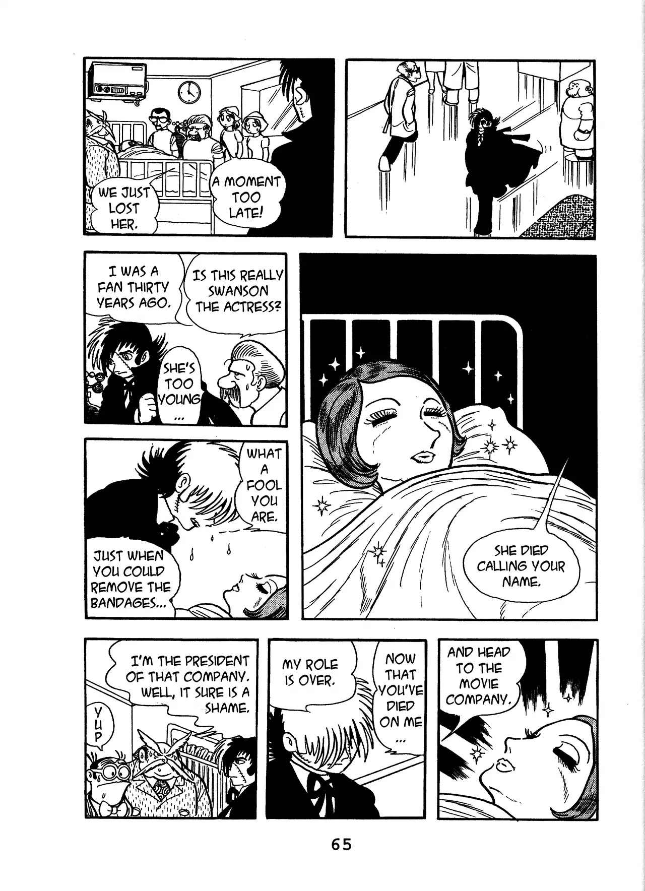 Black Jack Chapter 13.3 page 17 - Vol.13 Chapter 3: Death of An Actress