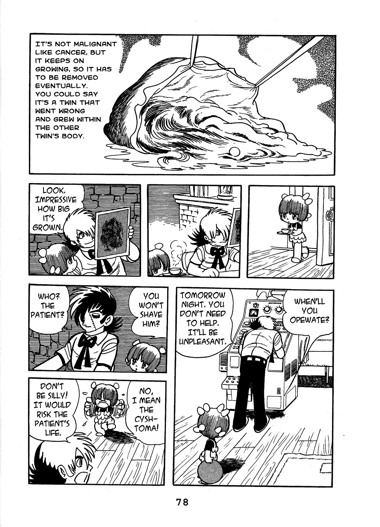 Black Jack Chapter 13.4 page 10 - Vol.13 Chapter 4: Teratoid Cystoma, Part 2