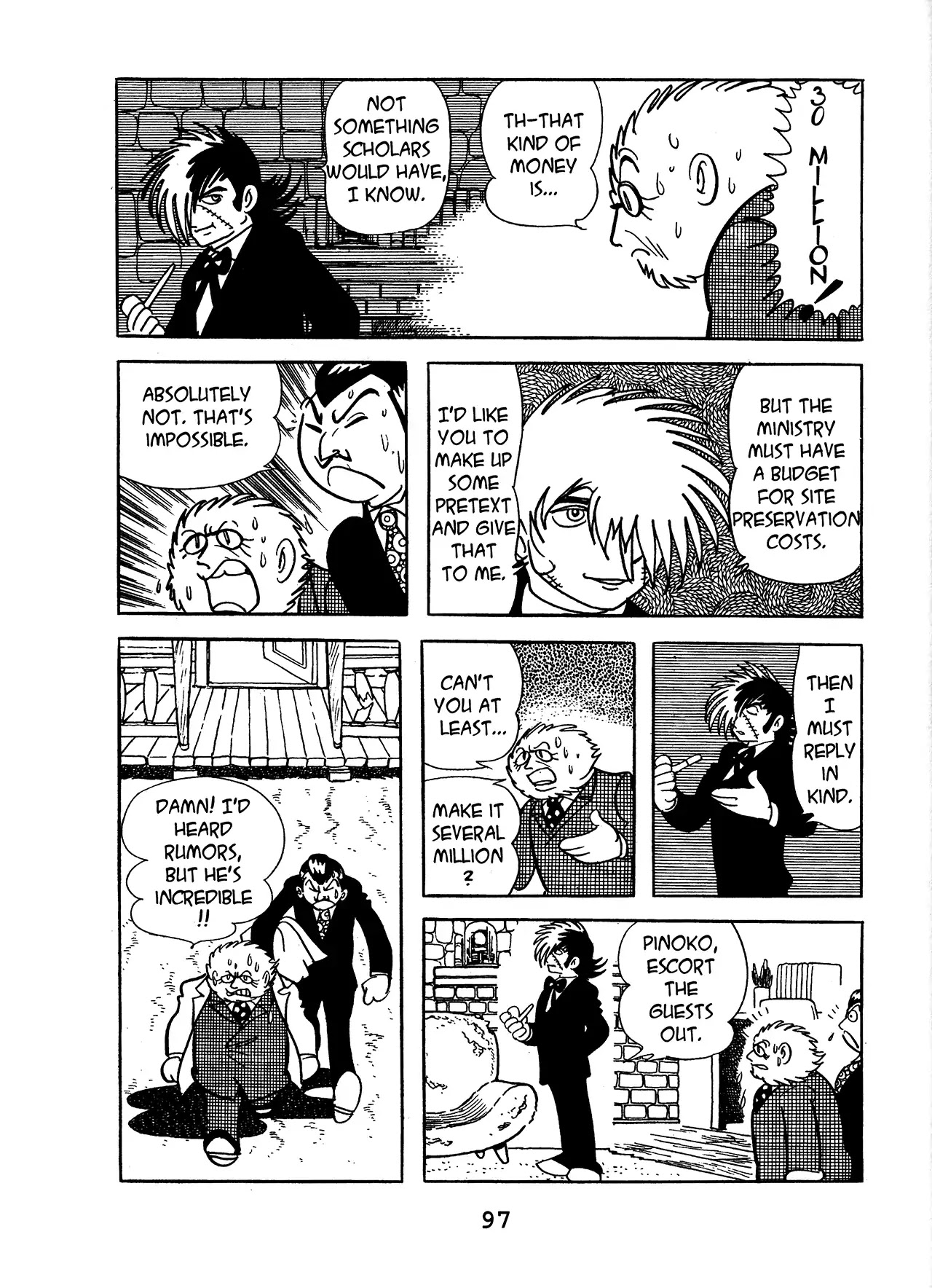 Black Jack Chapter 13.5 page 9 - Vol.13 Chapter 5: The Cursed Operation