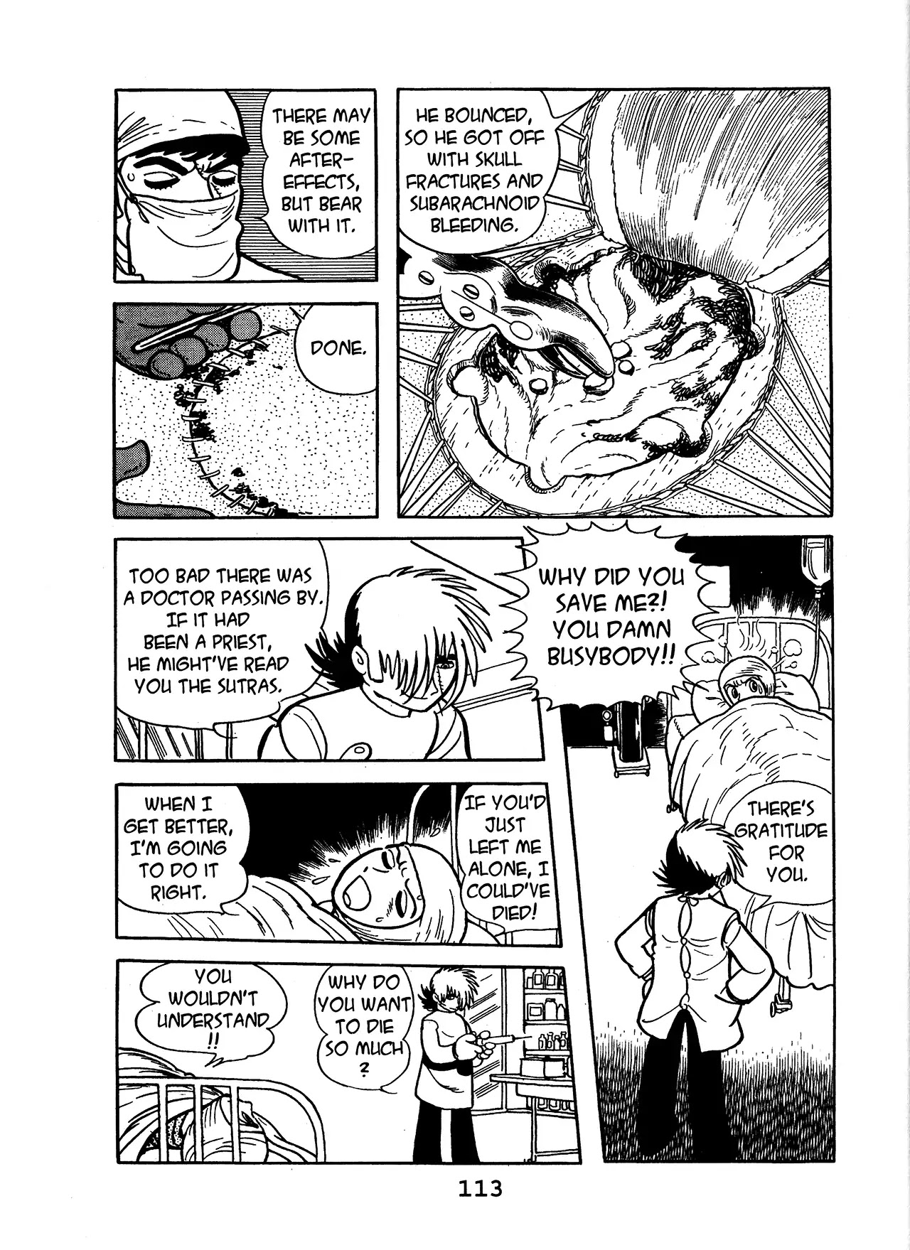 Black Jack Chapter 13.6 page 5 - Vol.13 Chapter 6: A Fussy Suicide