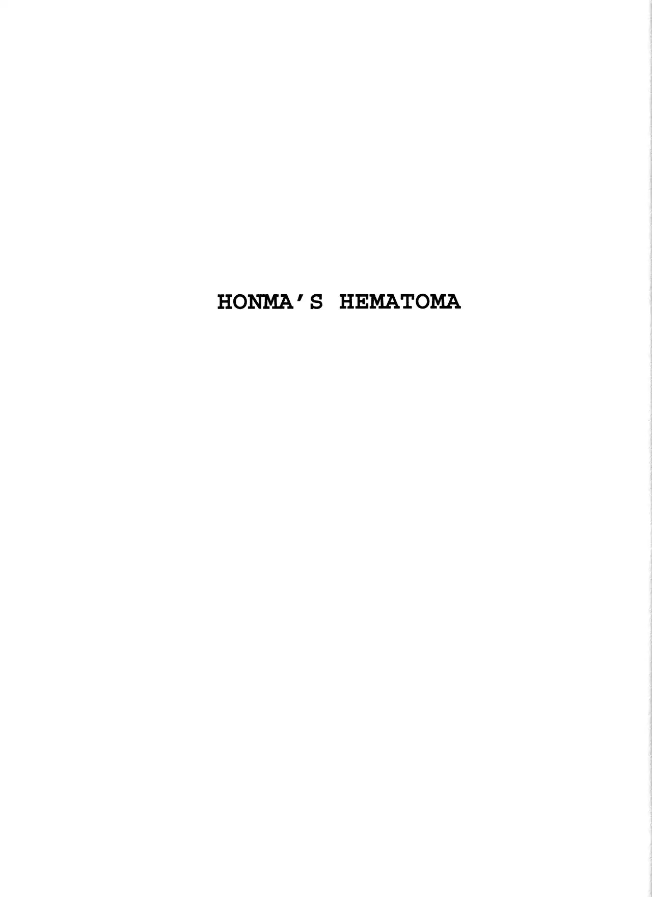 Black Jack Chapter 13.9 page 1 - Vol.13 Chapter 9: Honma's Hertoma