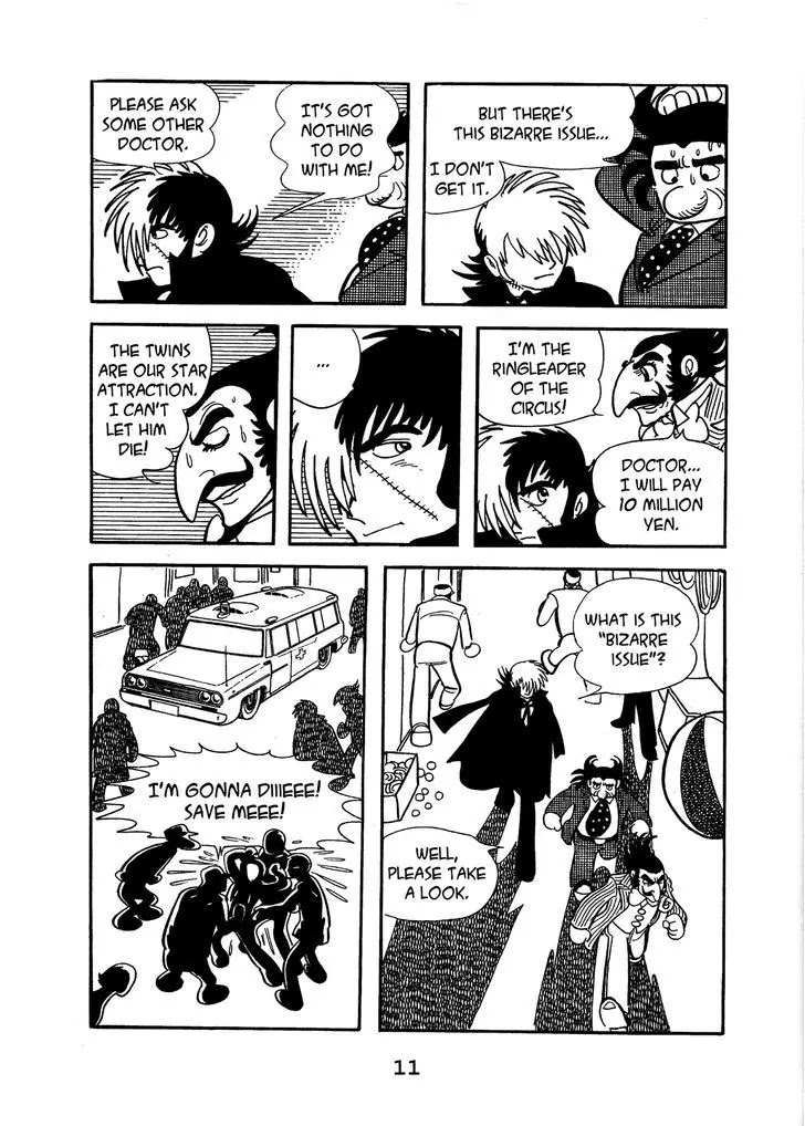 Black Jack Chapter 14.1 page 13 - Vol.14 Chapter 1: The Corsican Brothers
