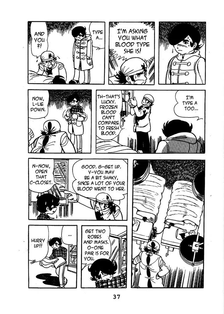 Black Jack Chapter 14.2 page 13 - Vol.14 Chapter 2: The Third Call