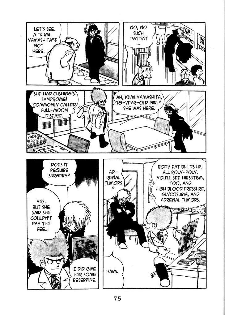 Black Jack Chapter 14.4 page 9 - Vol.14 Chapter 4: Full-Moon Disease