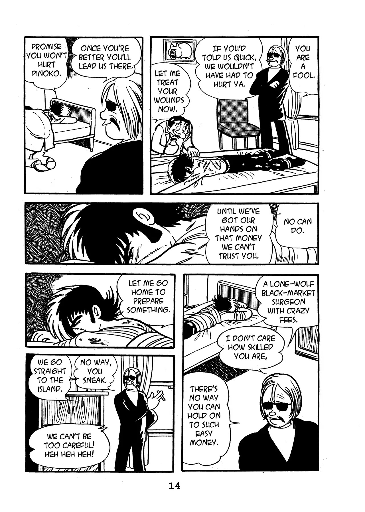Black Jack Chapter 15.1 page 16 - Vol.15 Chapter 1: Treasure Island