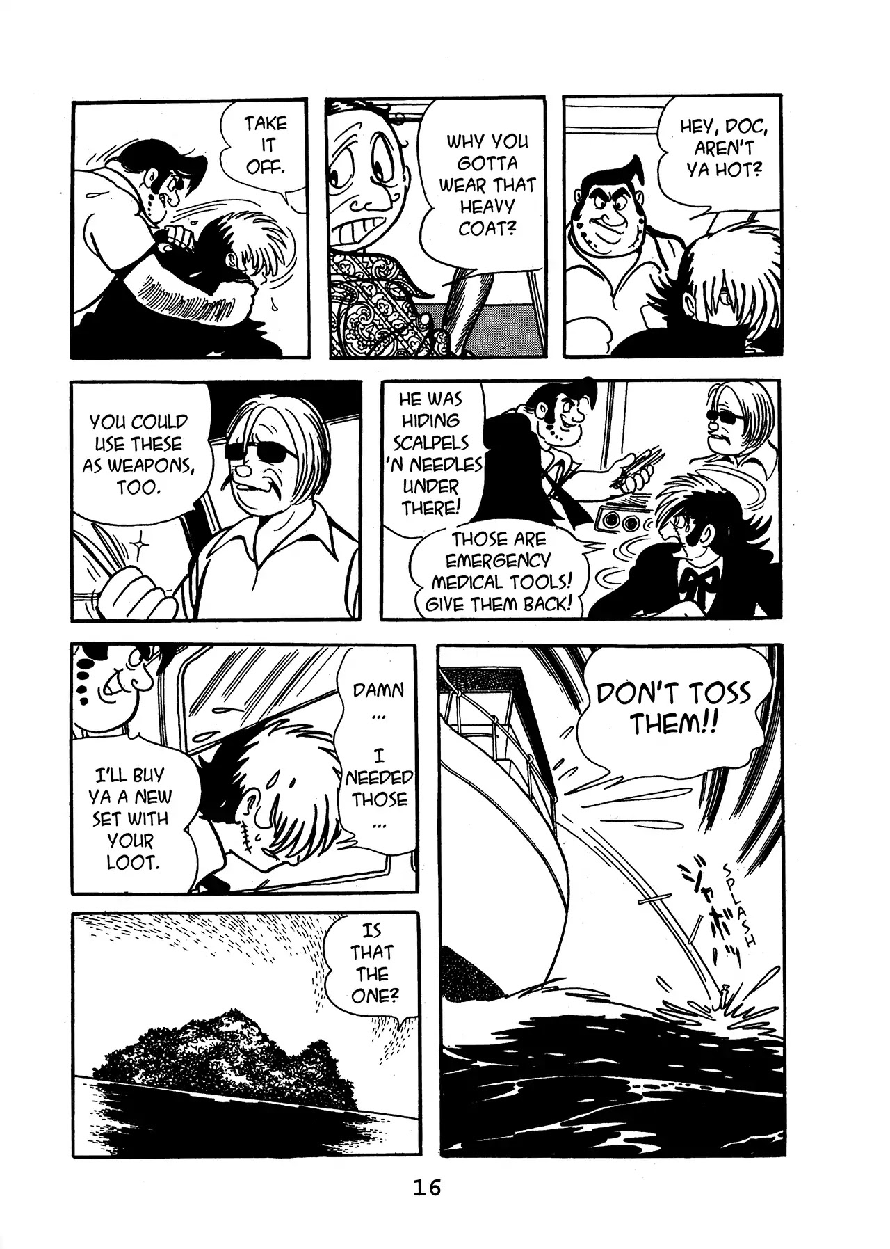Black Jack Chapter 15.1 page 18 - Vol.15 Chapter 1: Treasure Island