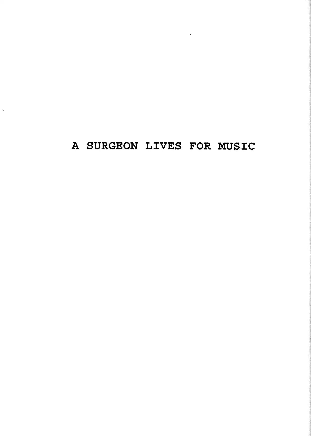 Black Jack Chapter 15.10 page 1 - Vol.15 Chapter 10: A Surgeon Live For Music