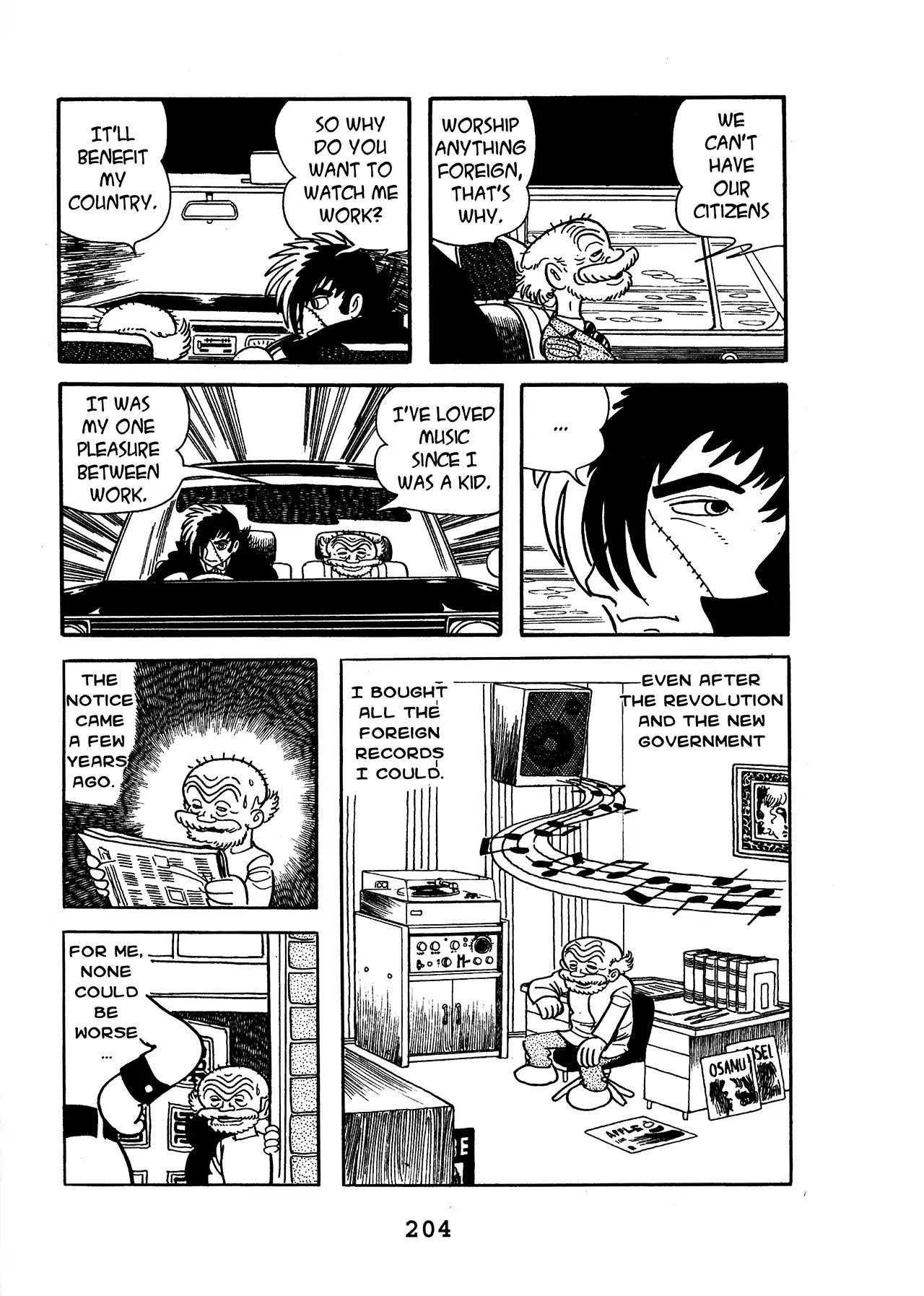 Black Jack Chapter 15.10 page 12 - Vol.15 Chapter 10: A Surgeon Live For Music