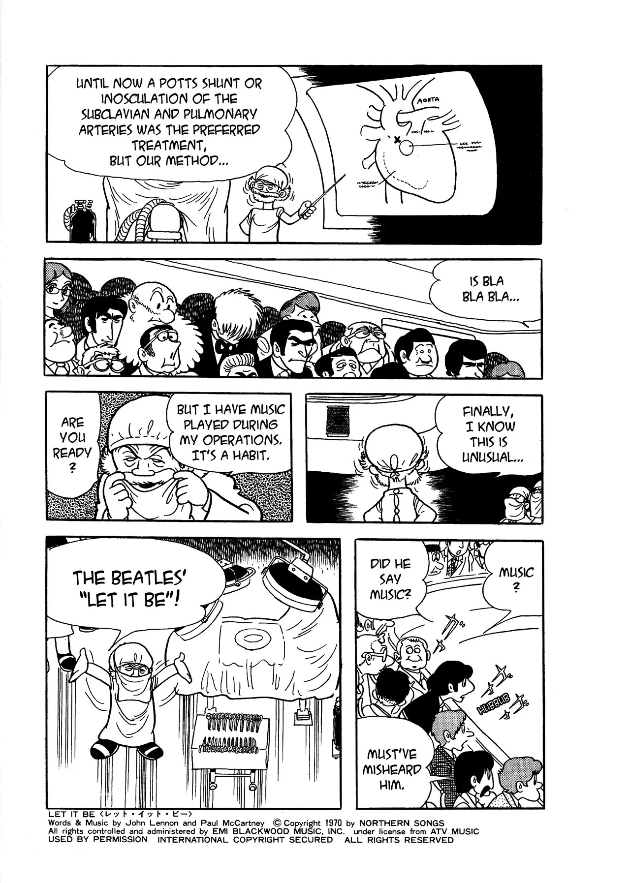 Black Jack Chapter 15.10 page 4 - Vol.15 Chapter 10: A Surgeon Live For Music