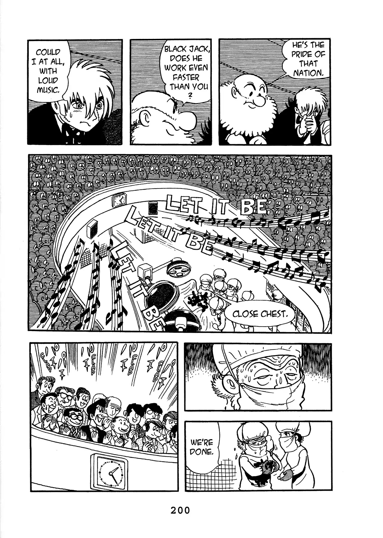 Black Jack Chapter 15.10 page 8 - Vol.15 Chapter 10: A Surgeon Live For Music
