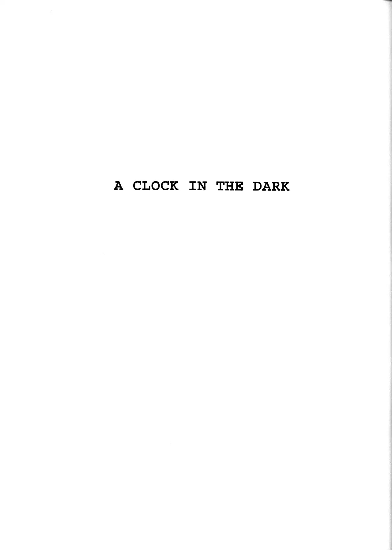 Black Jack Chapter 15.11 page 1 - Vol.15 Chapter 11: A Clock In The Dark