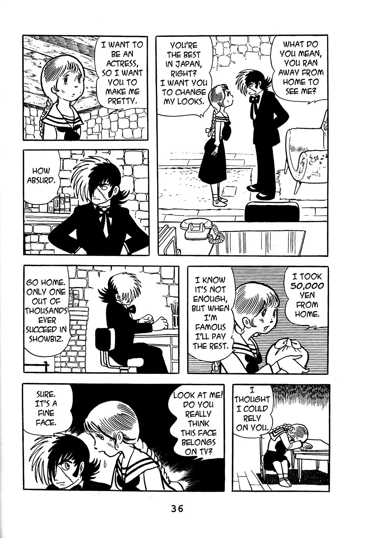 Black Jack Chapter 15.2 page 12 - Vol.15 Chapter 2: A Star Is Born