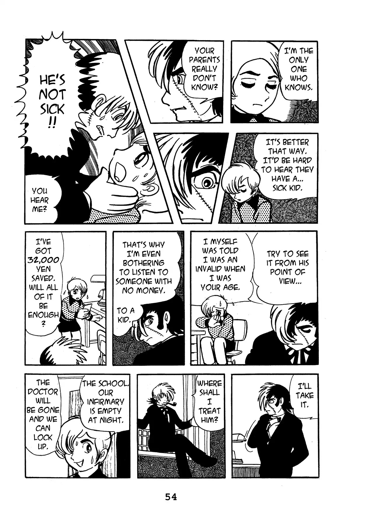 Black Jack Chapter 15.3 page 8 - Vol.15 Chapter 3: Leaf Buds