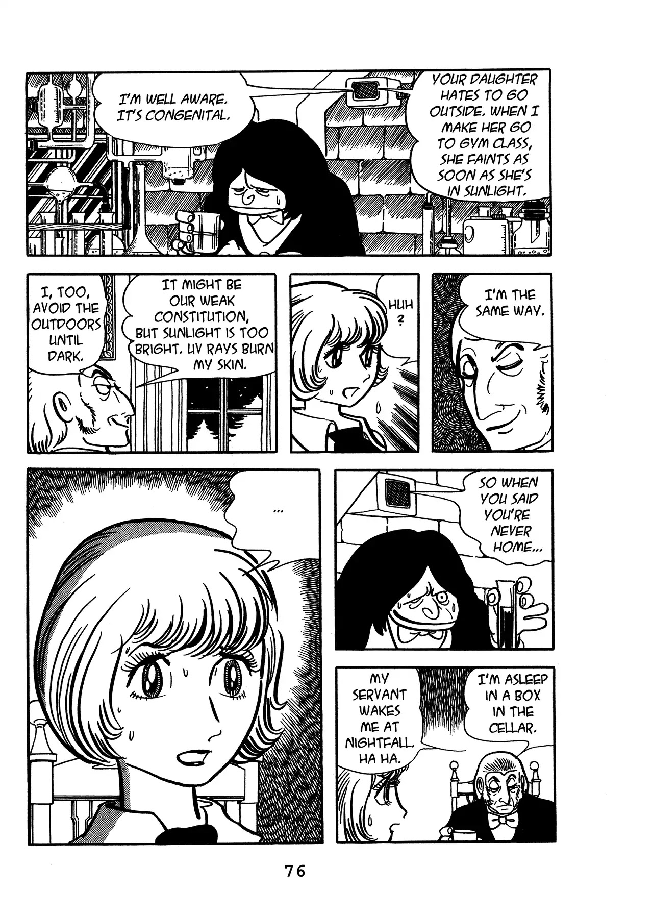 Black Jack Chapter 15.4 page 8 - Vol.15 Chapter 4: Dedicated To Dracula