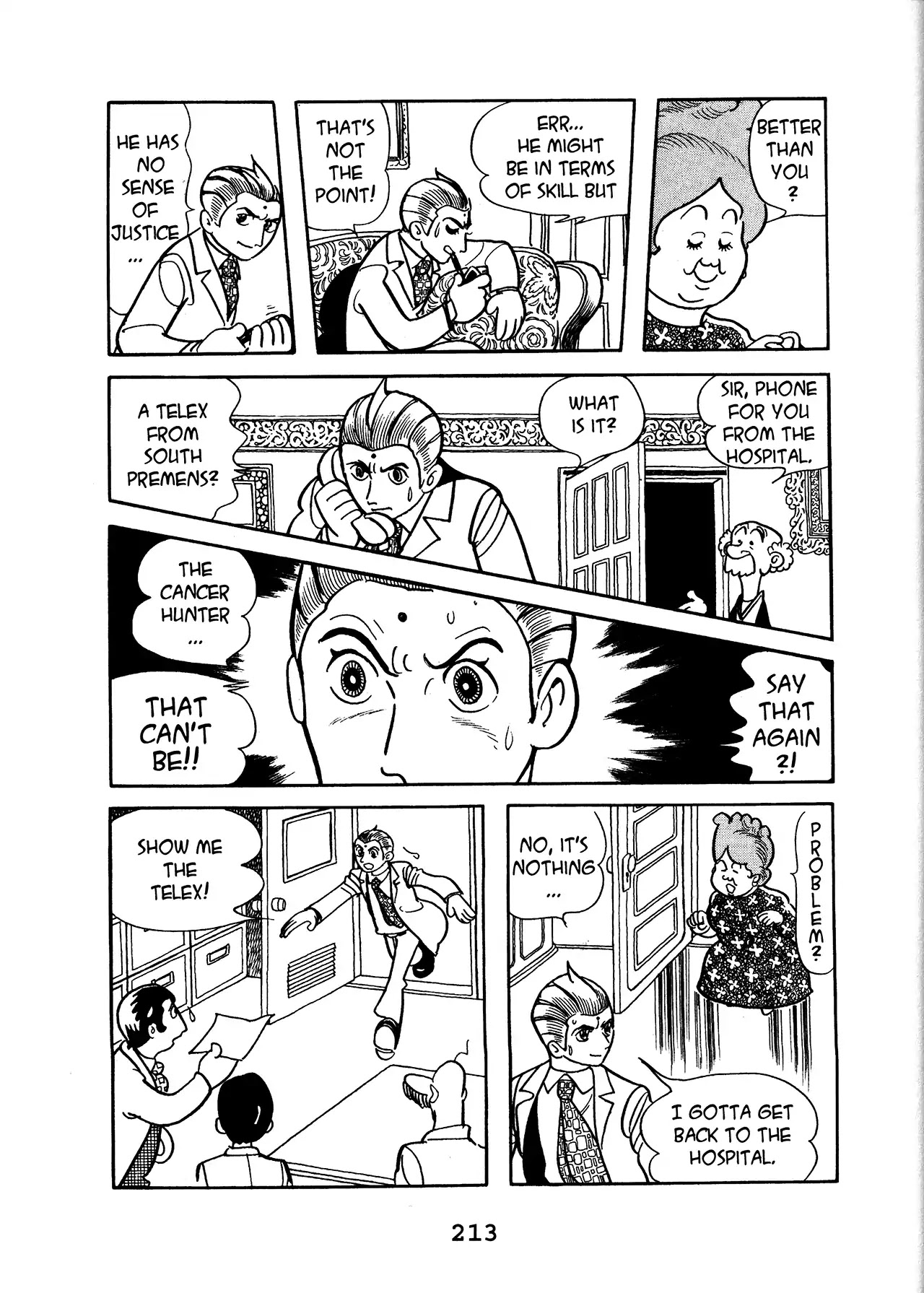 Black Jack Chapter 16.10 page 9 - Vol.16 Chapter 10: Cancer Hunter