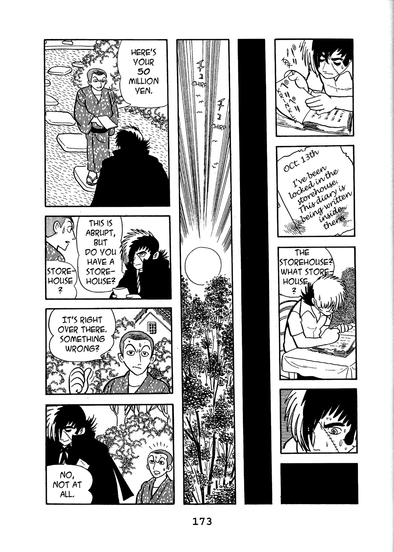 Black Jack Chapter 16.8 page 13 - Vol.16 Chapter 8: The Nekogami Clan
