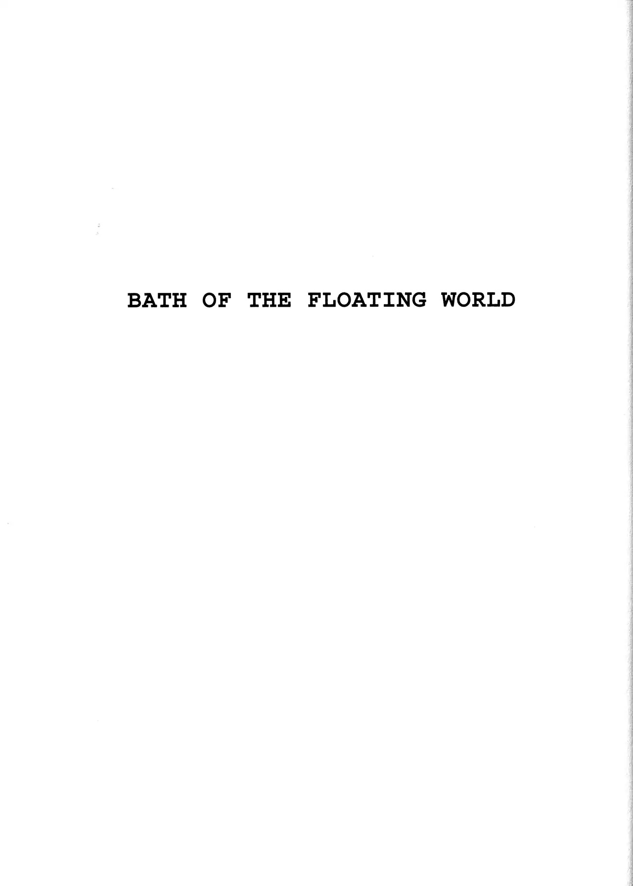 Black Jack Chapter 16.9 page 1 - Vol.16 Chapter 9: Bath of The Floating World