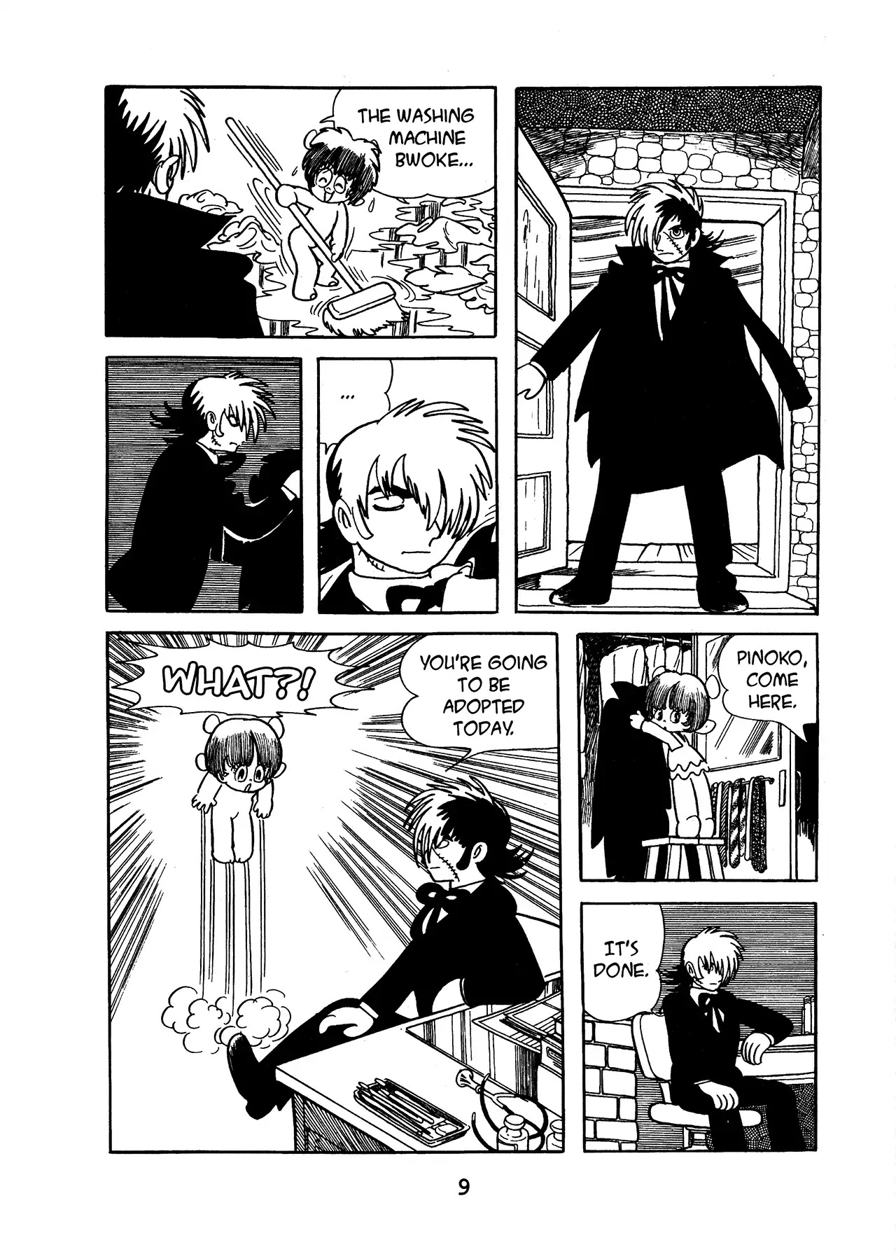Black Jack Chapter 17.1 page 11 - Vol.17 Chapter 1: Pinoko Is Adopted