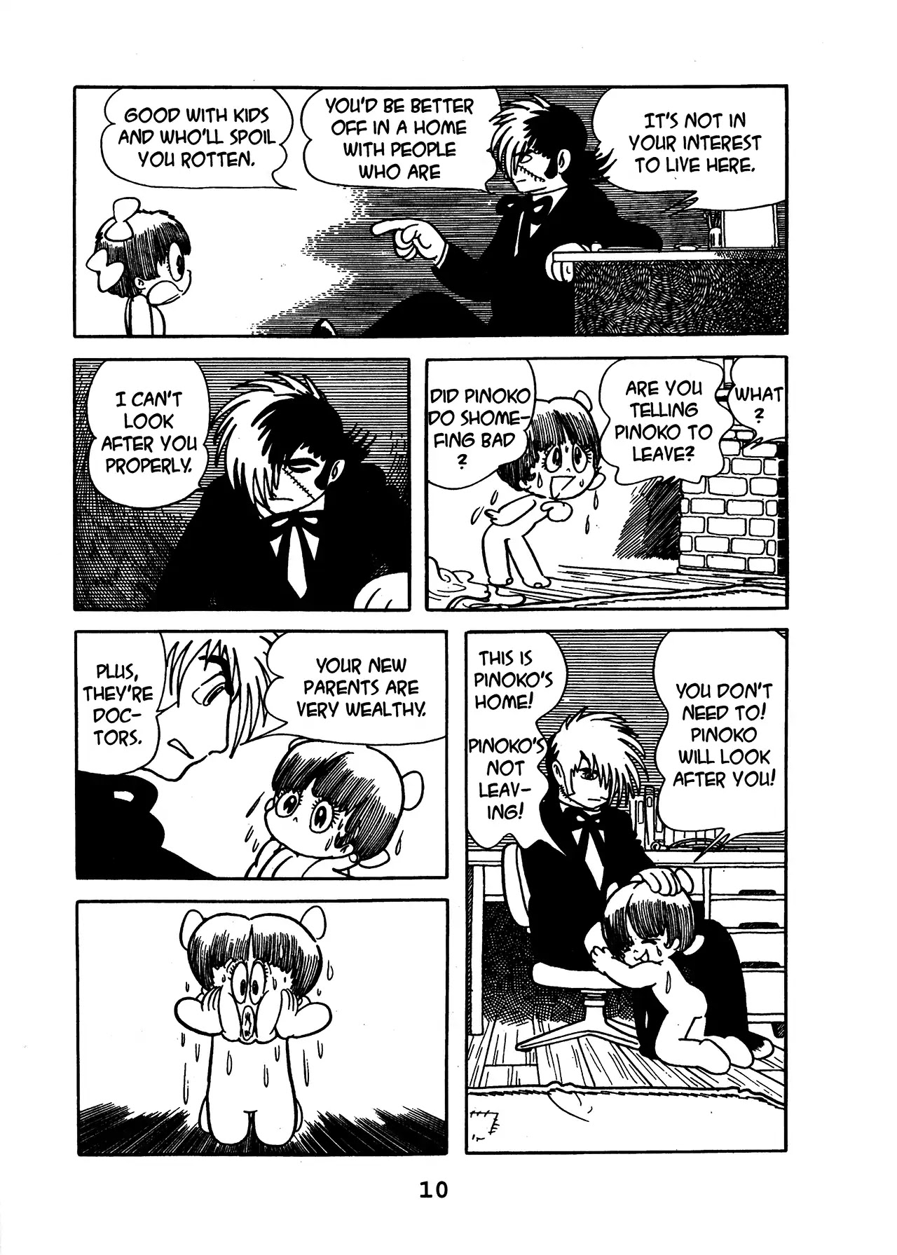 Black Jack Chapter 17.1 page 12 - Vol.17 Chapter 1: Pinoko Is Adopted