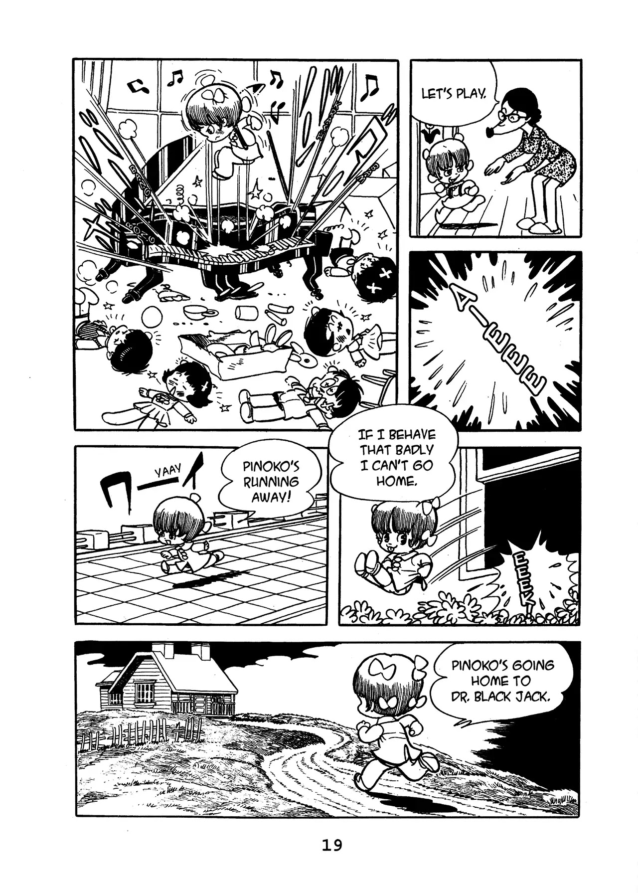 Black Jack Chapter 17.1 page 21 - Vol.17 Chapter 1: Pinoko Is Adopted