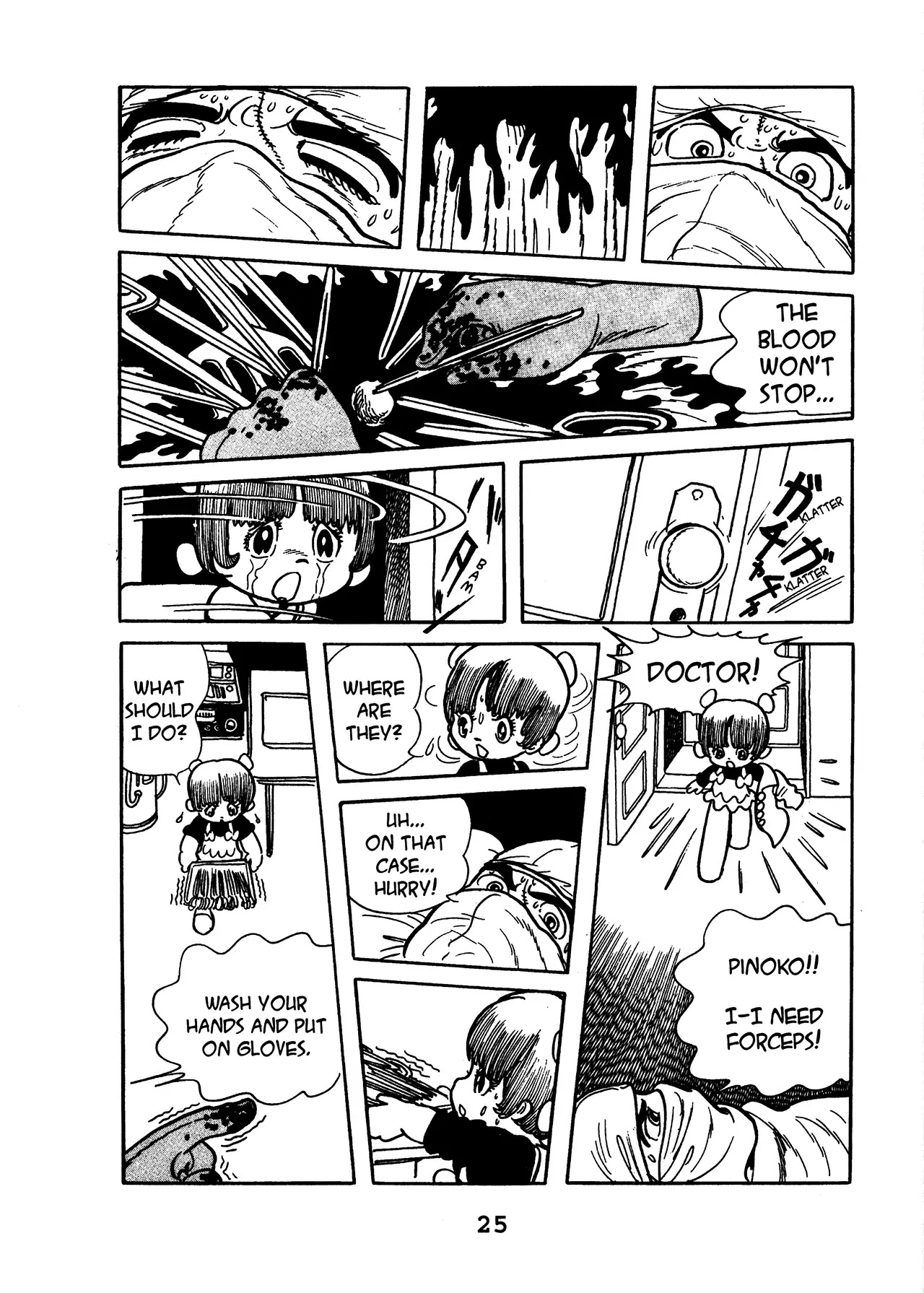 Black Jack Chapter 17.1 page 27 - Vol.17 Chapter 1: Pinoko Is Adopted